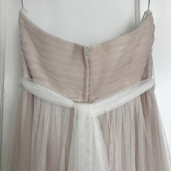 Jenny Yoo Annabelle Dress in Ivory/Nude Size 12 - Picture 6 of 8